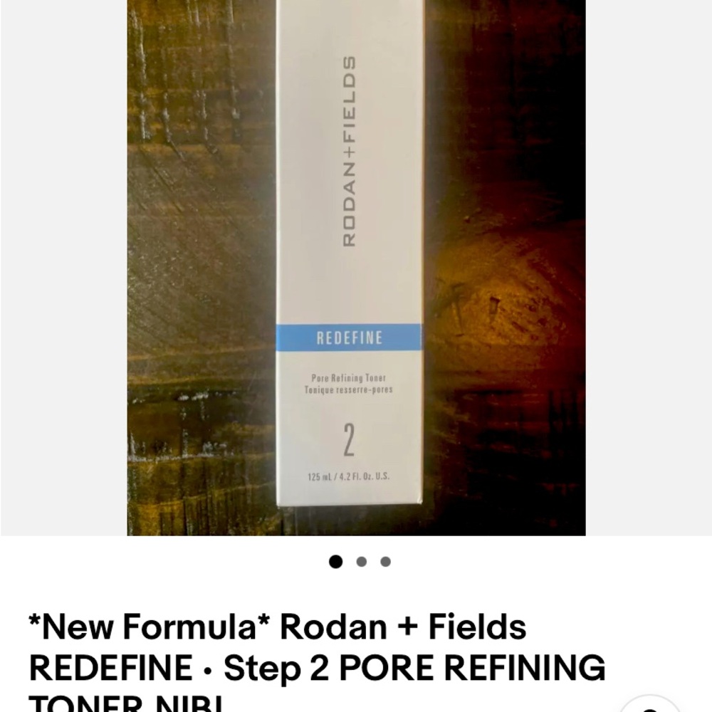 Rodan and Fields REDEFINE Step 2 pore minimizer NIB